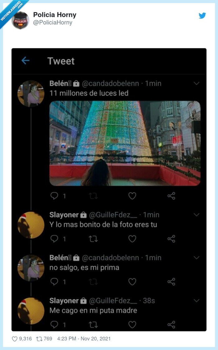 prima,luces,árbol de navidad