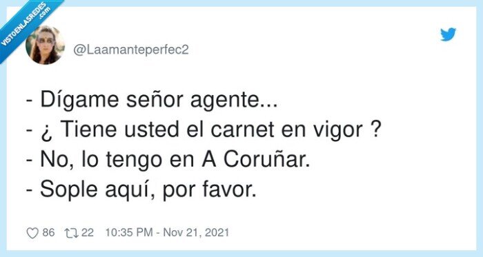 dígame,agente,carnet,soplar,borracho,vigo,coruña