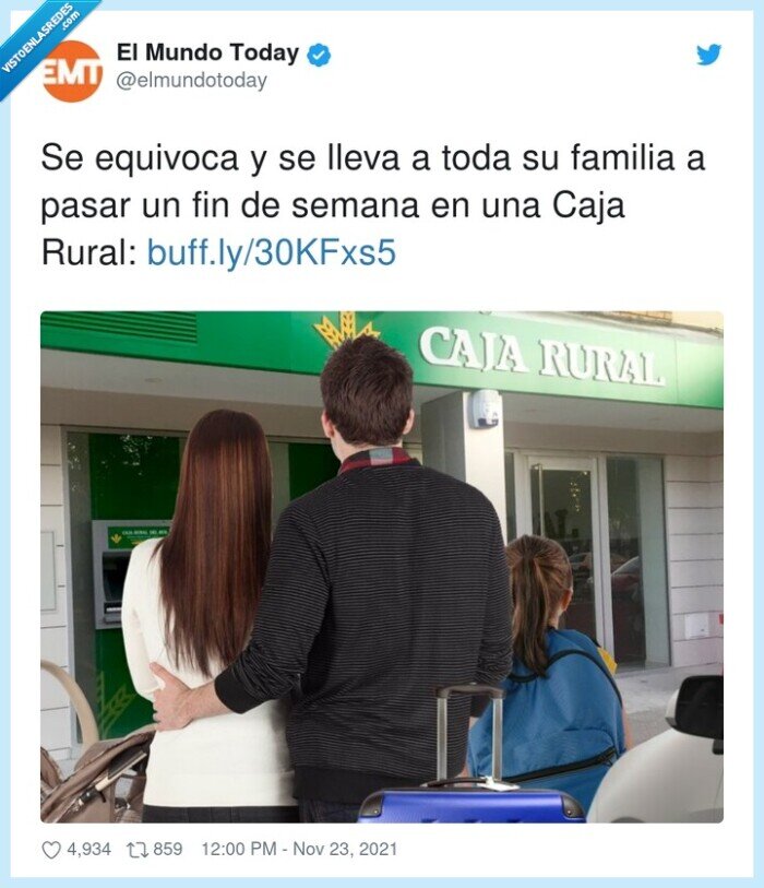 equivocarse,familia,semana,llevar,caja rural