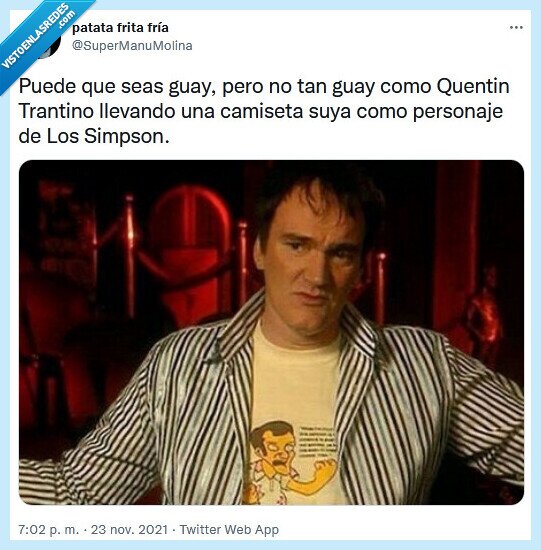 quentin,tarantino,guar,camiseta,los simpson