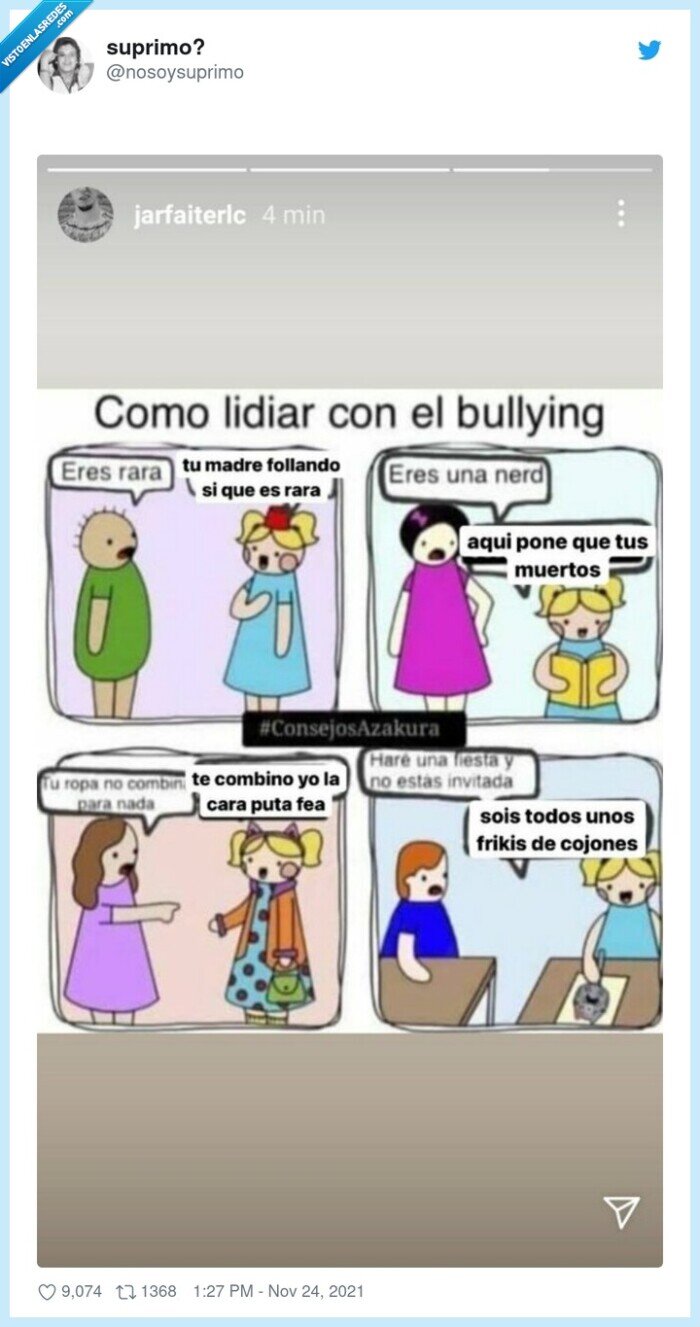 insultar,respuesta,bullying