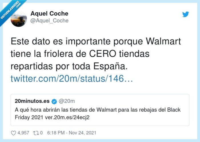 importante,black friday,walmart,tiendas,españa