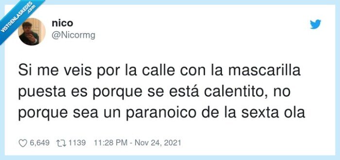 calentito,mascarilla,paranoico,puesta,coronavirus,calle