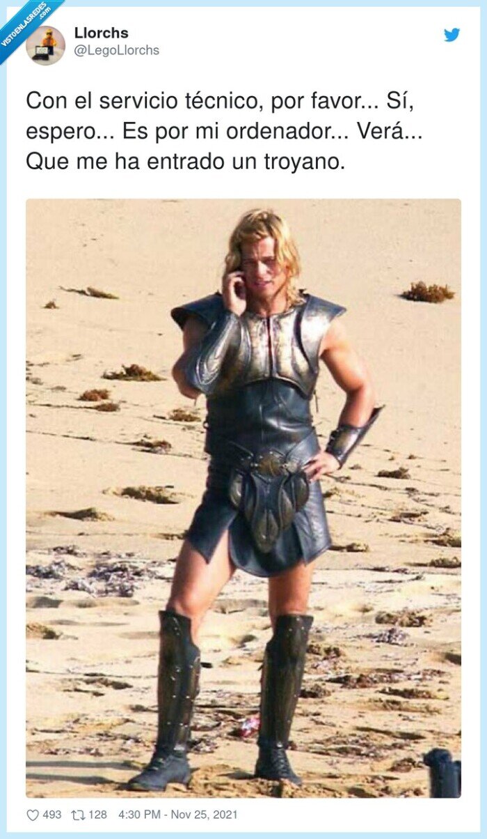 ordenador,servicio técnico,troyano,brad pitt,troya