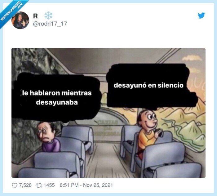 desayuno,hablar,molestar