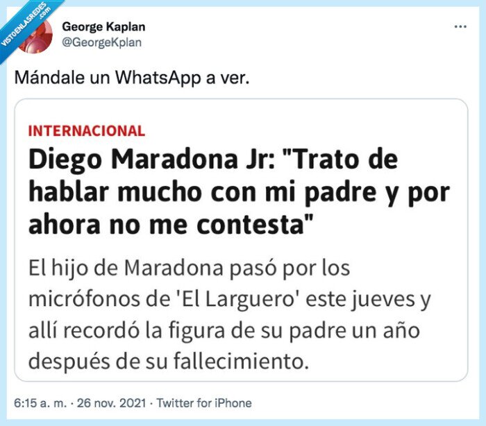 mándale,whatsapp,maradona