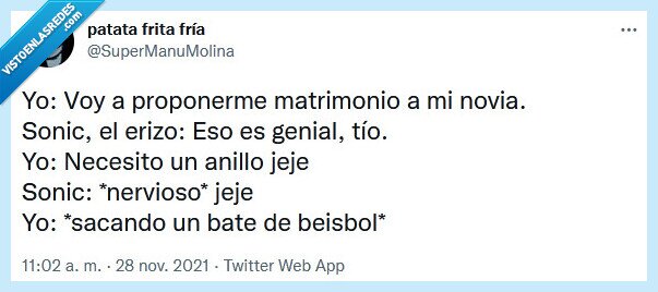 anillo,novia,matrimonio,sonic,erizo