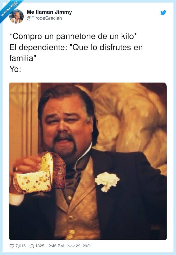 dependiente,pannetone,disfrutar,leonardo dicaprio