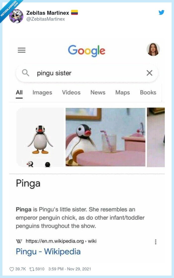 pinga,pingu,hermana
