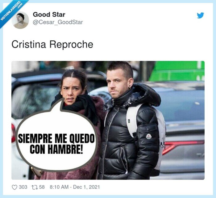 cristina pedroche,reproche,dabiz muñoz,reprochar