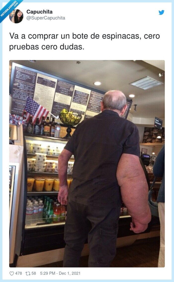 espinacas,comprar,brazaco,popeye