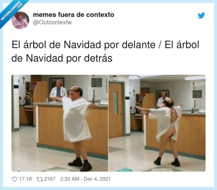 navidad,delante,detrás,árbol