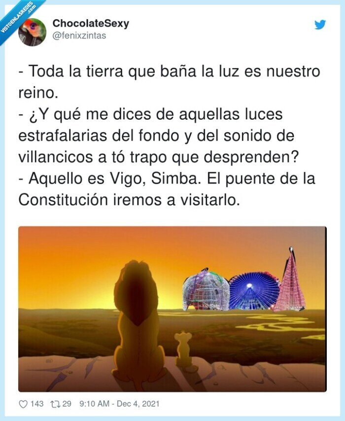 estrafalarias,villancicos,vigo,el rey leon