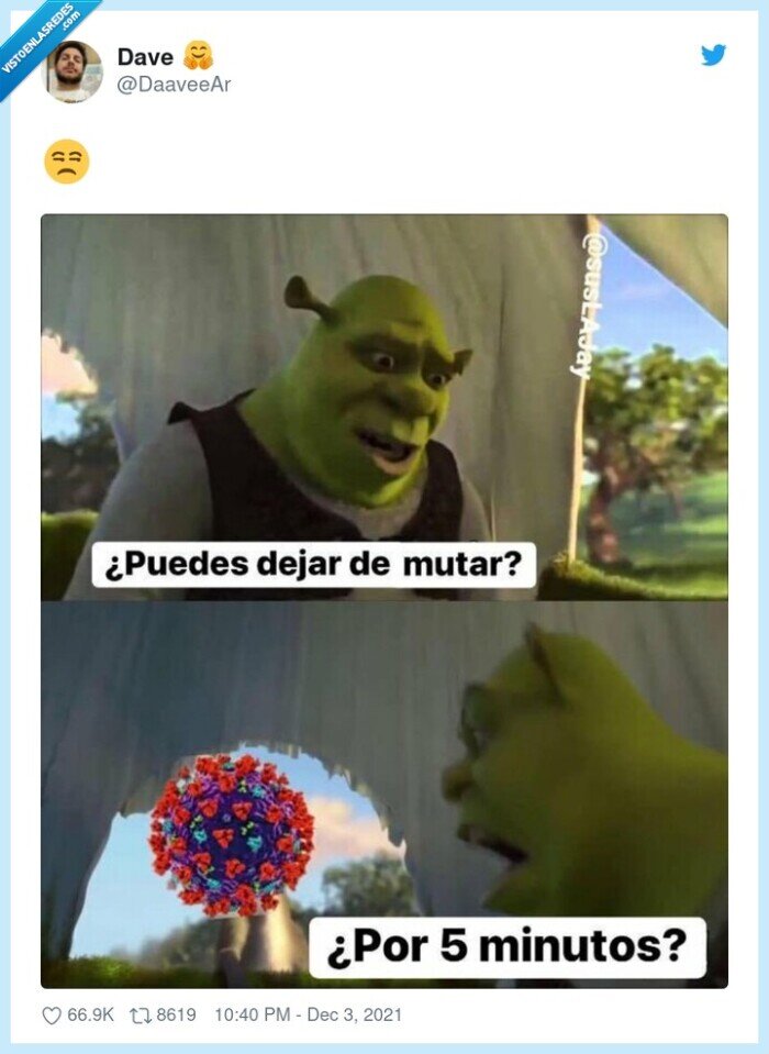 coronavirus,mutar,shrek