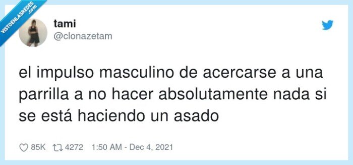 barbacoa,masculino,acercarse,parrilla,impulso