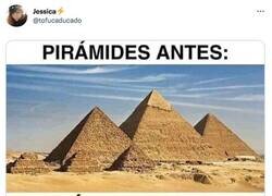 Enlace a La evolución de las pirámides, por @tofucaducado