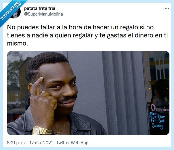 regalo,nadie,a ti mismo