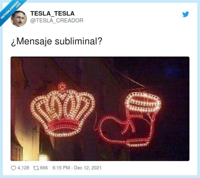 subliminal,mensaje,patada,monarquía,botas,corona,navidad