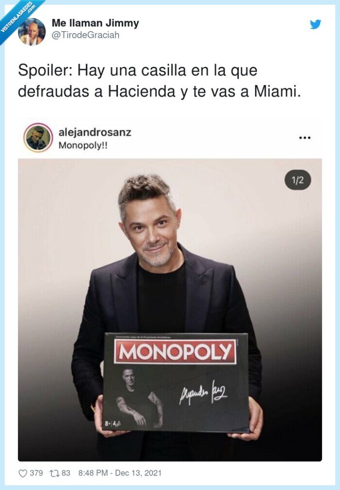 defraudar,hacienda,spoiler,casilla,miami,alejandro sanz