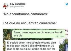 Enlace a Y cuando te quejas de la miseria que pagan aún te dicen 