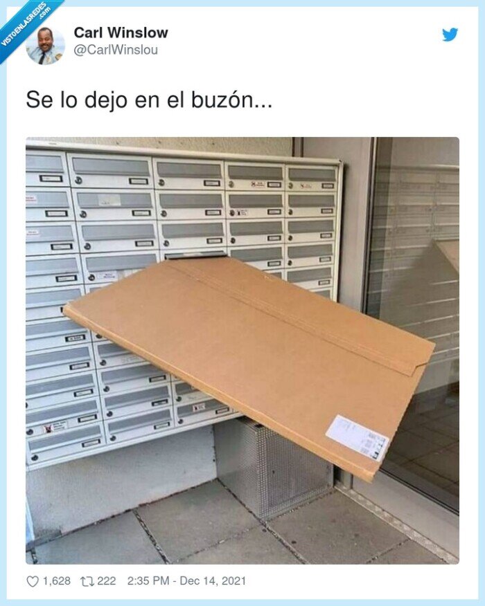 buzón,dejar,sobre,gigante