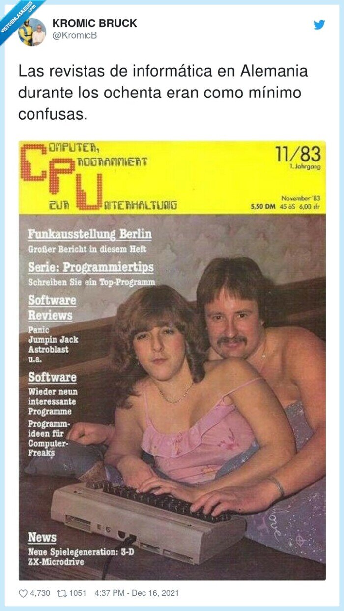 informática,revistas,alemania,confusas,los ochenta