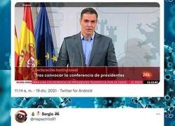 Enlace a Lo mejor de la nueva comparecencia de prensa de Pedro Sánchez