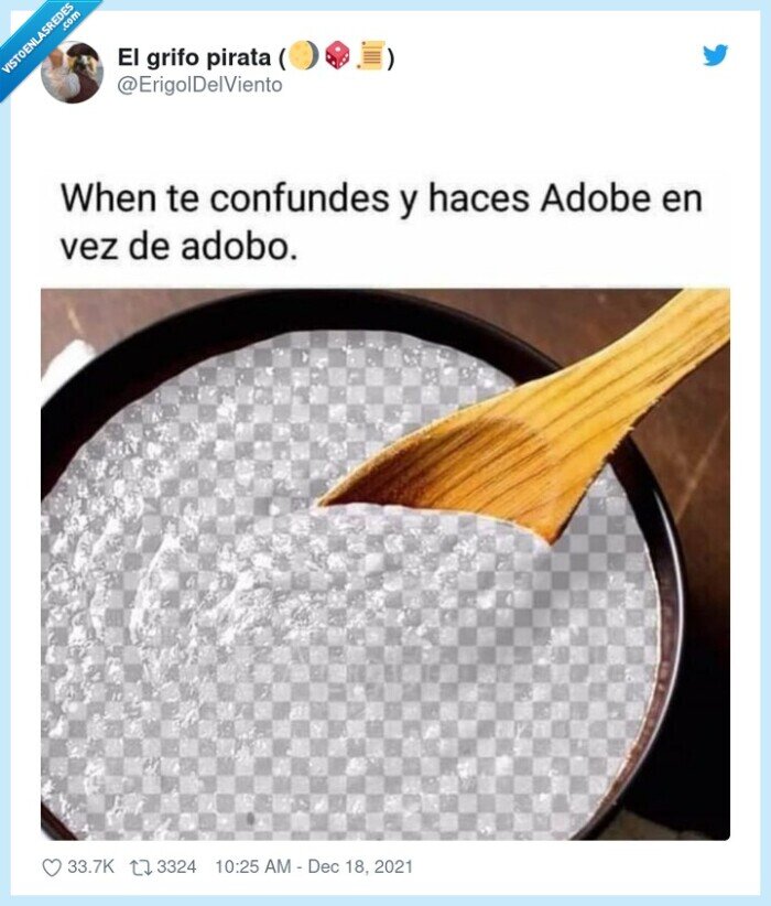 adobe,adobo,equivocarse