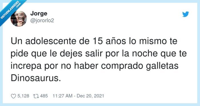 adolescente,dinosaurus,comprar,galletas,increpa,años