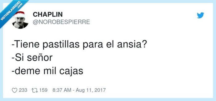 pastillas,señor,tiene,ansia,cajas