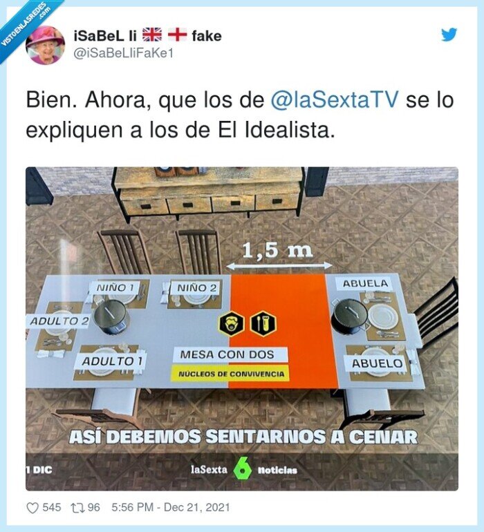 @lasextatv,explicar,detalles,navidad,cena,separaci&oacute;n,idealista