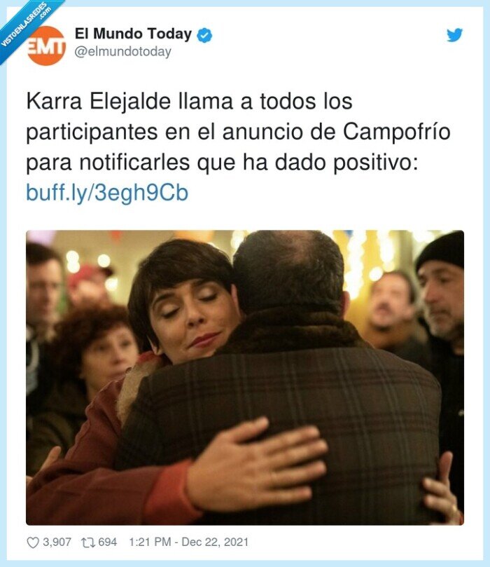 participantes,notificarles,campofrío,elejalde,positivo,coronavirus