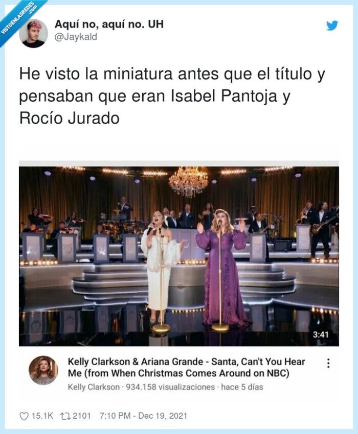 miniatura,pensaban,navidad,isabel pantoja,rocío jurado,kelly clarkson,ariana grande