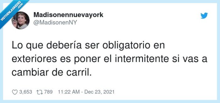 intermitente,obligatorio,exteriores,cambiar,carril