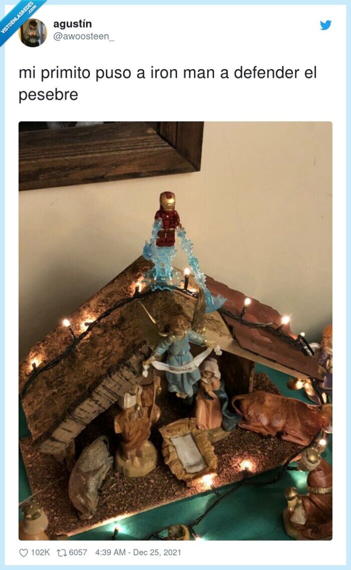 defender,primito,pesebre,iron man