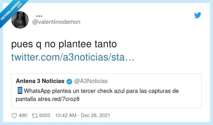 triple check,azul,whatsapp