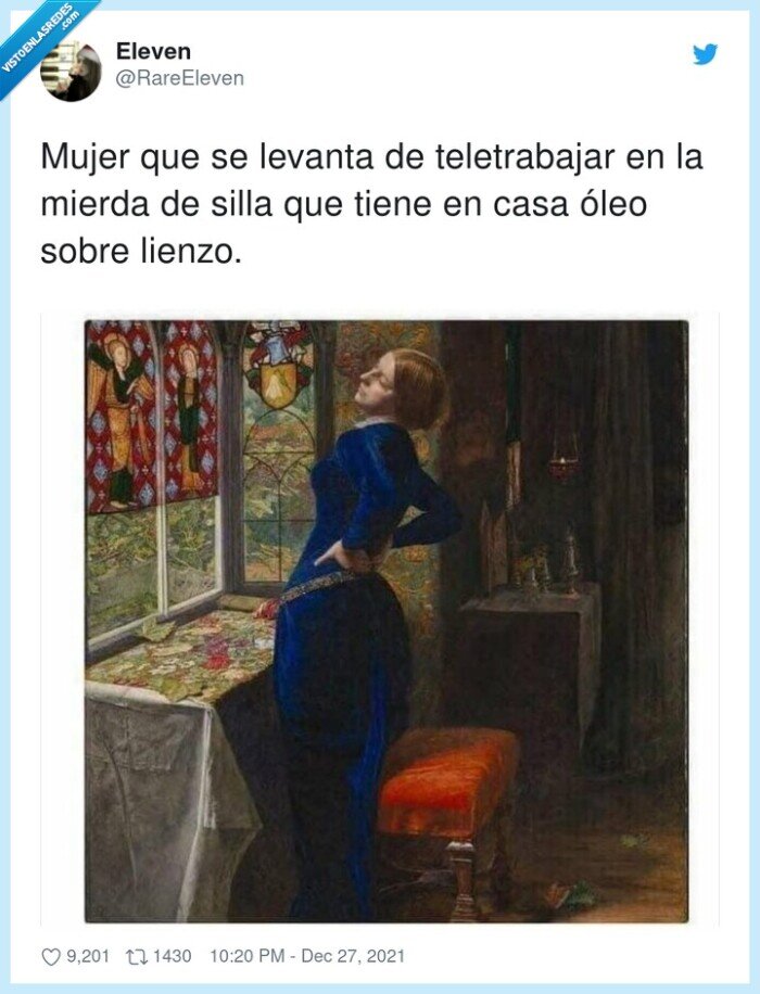 teletrabajar,levanta,mierda,lienzo,mujer,silla