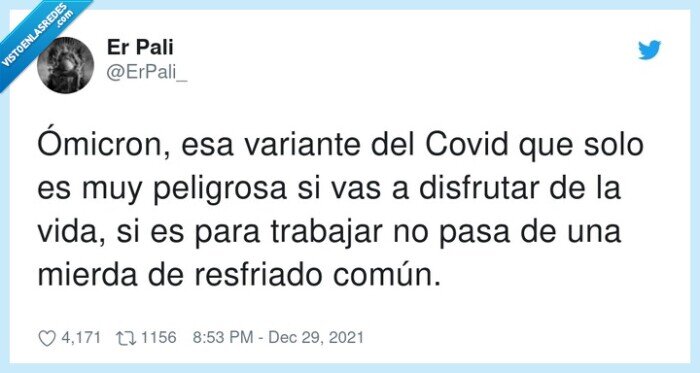 ómicron,peligrosa,resfriado,disfrutar,variante,trabajar,coronavirus
