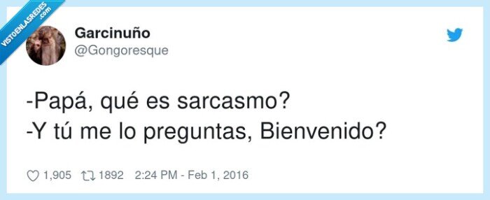 preguntas,bienvenido,sarcasmo,papá