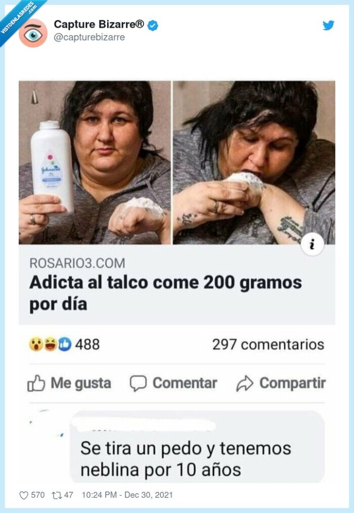 talco,pedo