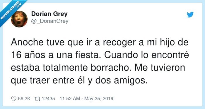 hijo,borracho,recoger,anoche