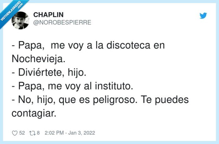 diviértete,nochevieja,discoteca,instituto,peligroso,contagiar