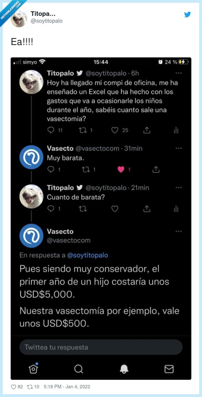 vasectomia,hijos