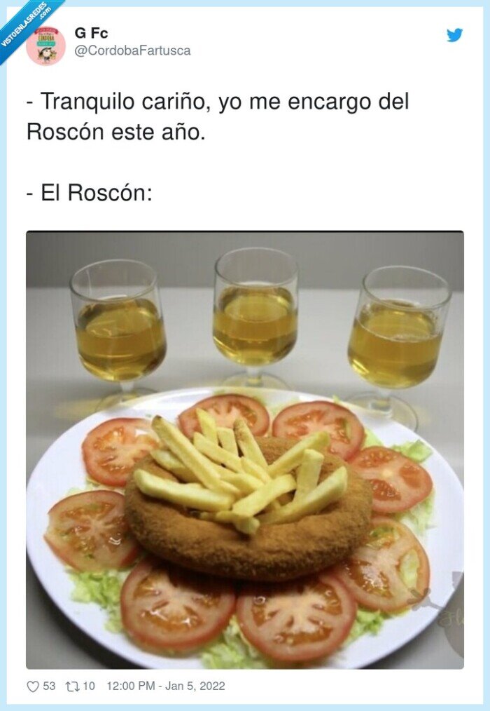 tranquilo,cariño,encargo,roscón