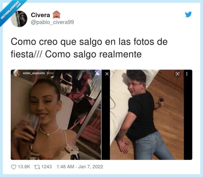 fiesta,realmente,salir,ester expósito,borrachos,fotos