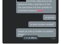 Enlace a Cuando un famoso te pide dinero por privado... no sé yo Rick