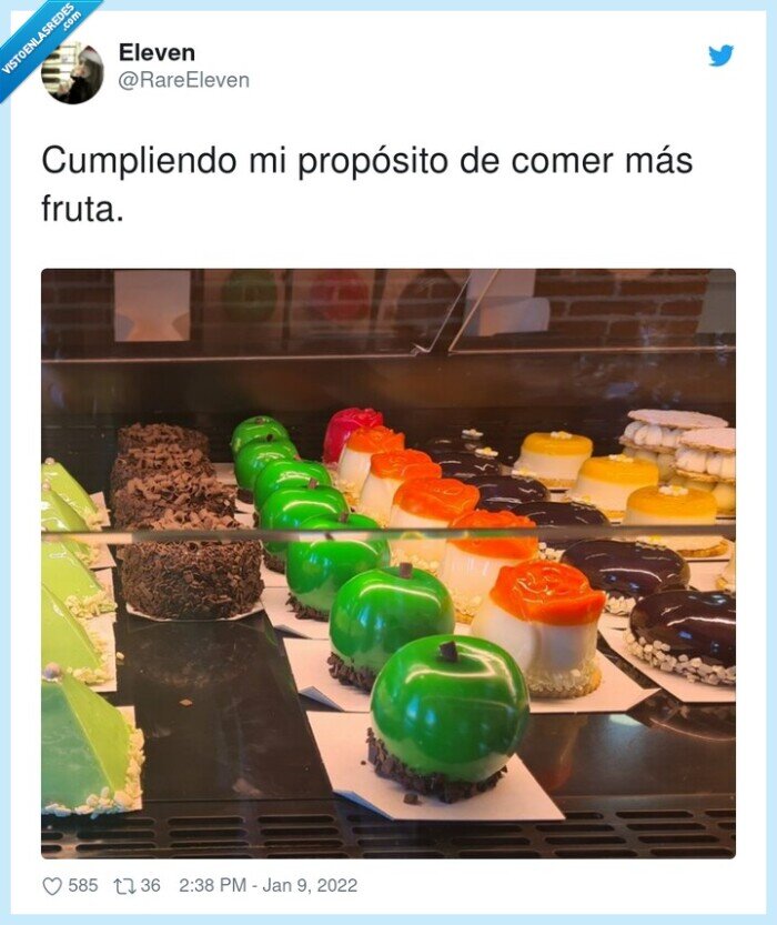 cumpliendo,propósito,comer,fruta
