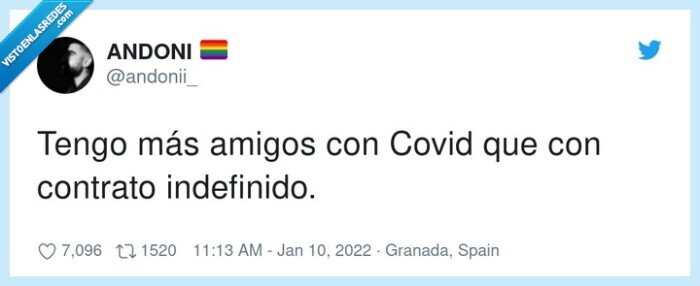 contrato indefinido,amigos,covid