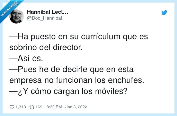 currículum,funcionar,enchufes,director,sobrino