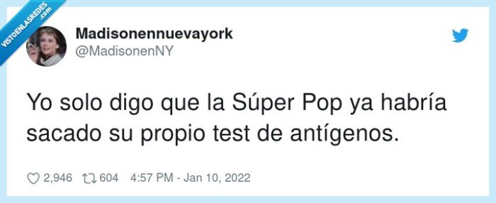 antígenos,súper pop,test
